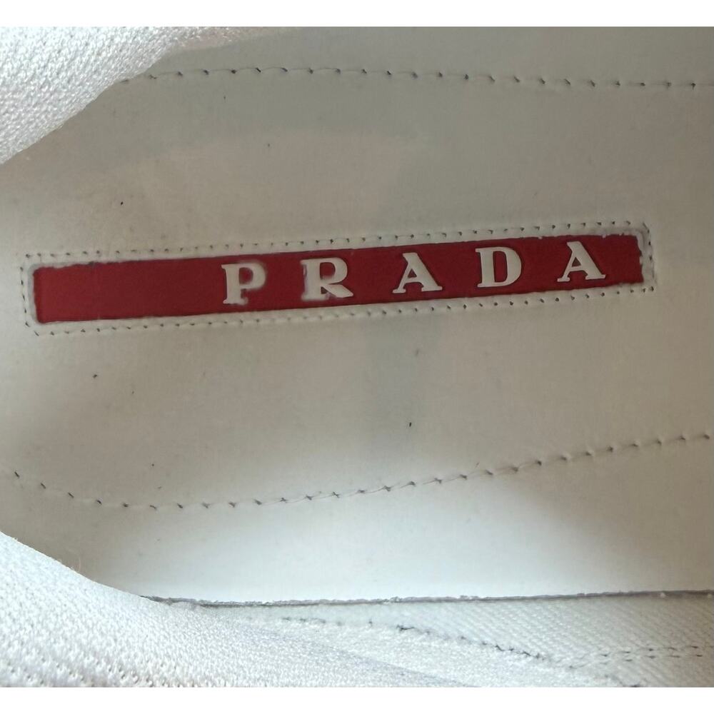 Size 8UK/9US - Prada Americas Cup Mint Green Sneakers - Picture 11 of 12